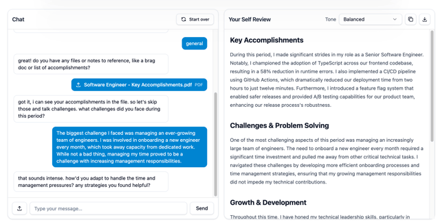 Windmill Self Review Tool