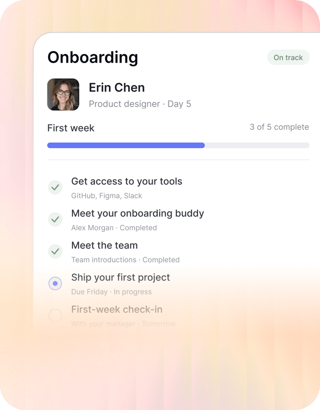 Onboarding Feature Card Hover