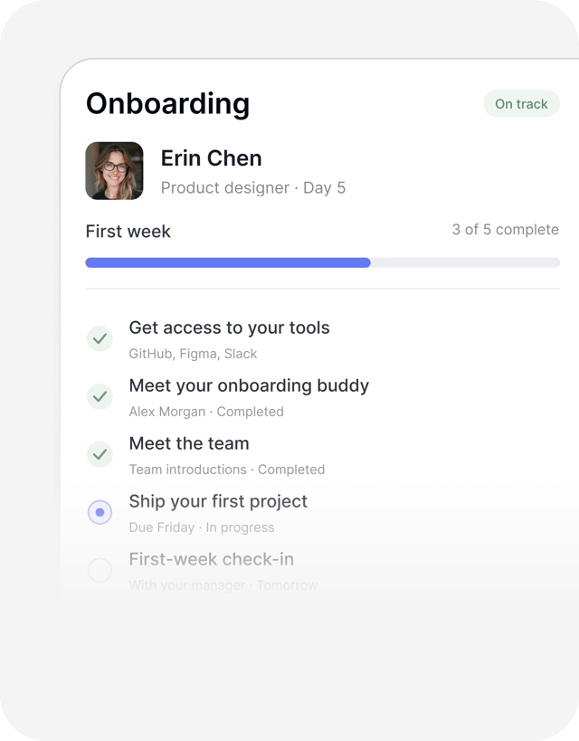 Onboarding Feature Card
